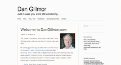 Desktop Screenshot of dangillmor.com