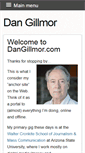 Mobile Screenshot of dangillmor.com