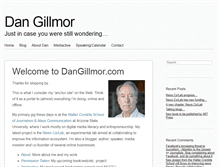 Tablet Screenshot of dangillmor.com